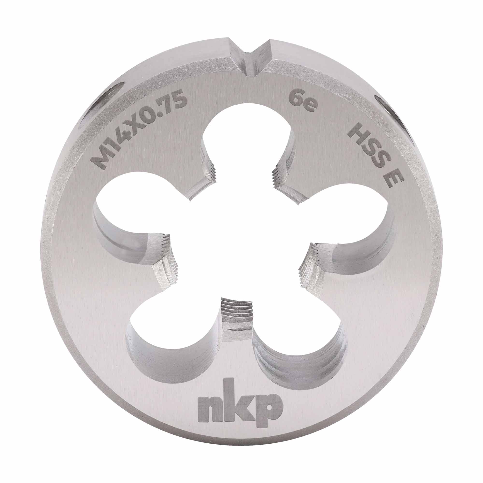 Плашка NKP М14х0,75 DINEN22568 HSSE 6e 38х10мм 289144N