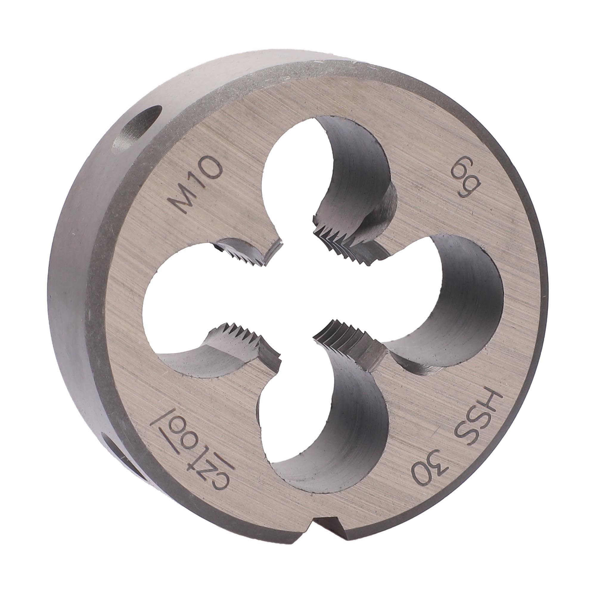 Плашка с стружколомом Bucovice Tools М10х1,5 HSS DIN EN 22568 6g 30х11мм 270100