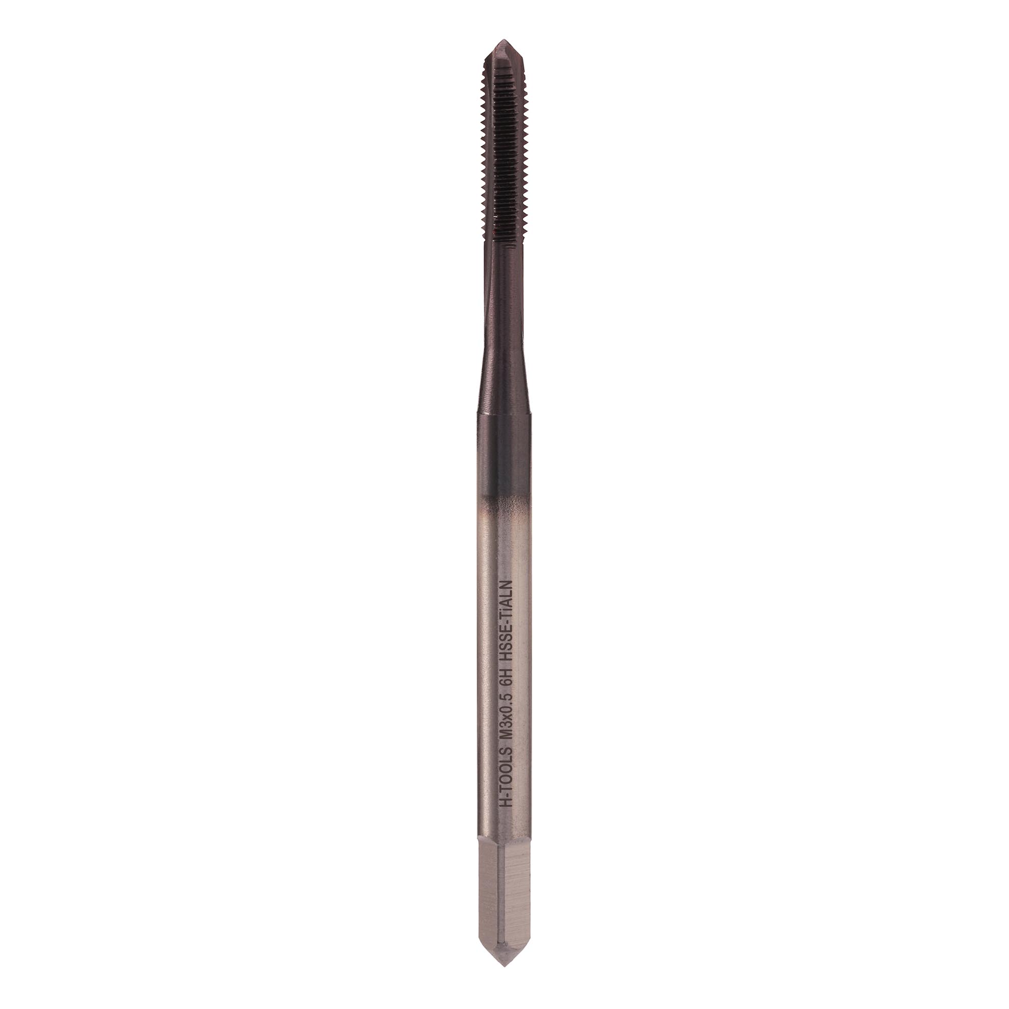 Метчик М 3,0х0,5 (Машинный) DIN371 HSSE-TiALN 6h B/4-5P 56мм a=2,7 H-Tools 118801-C2-0030