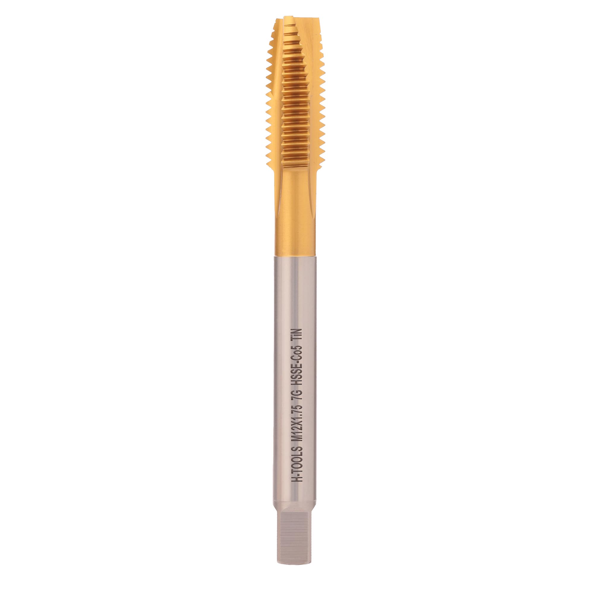 Метчик машинный H-Tools М12х1,75 DIN376 HSSE-TiN 7g B/4-5P 115X01-D2-0120