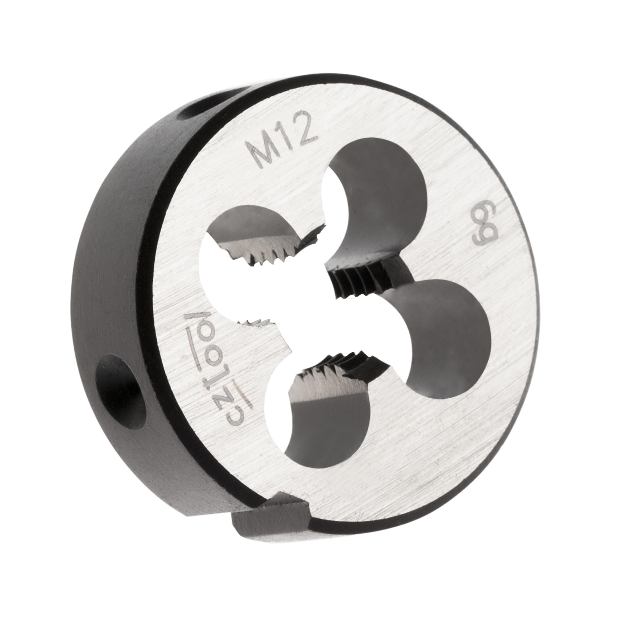 Плашка Bucovice Tools М12х1,75 115CrV3 DIN EN 22568 6g 38х14мм 210120BT