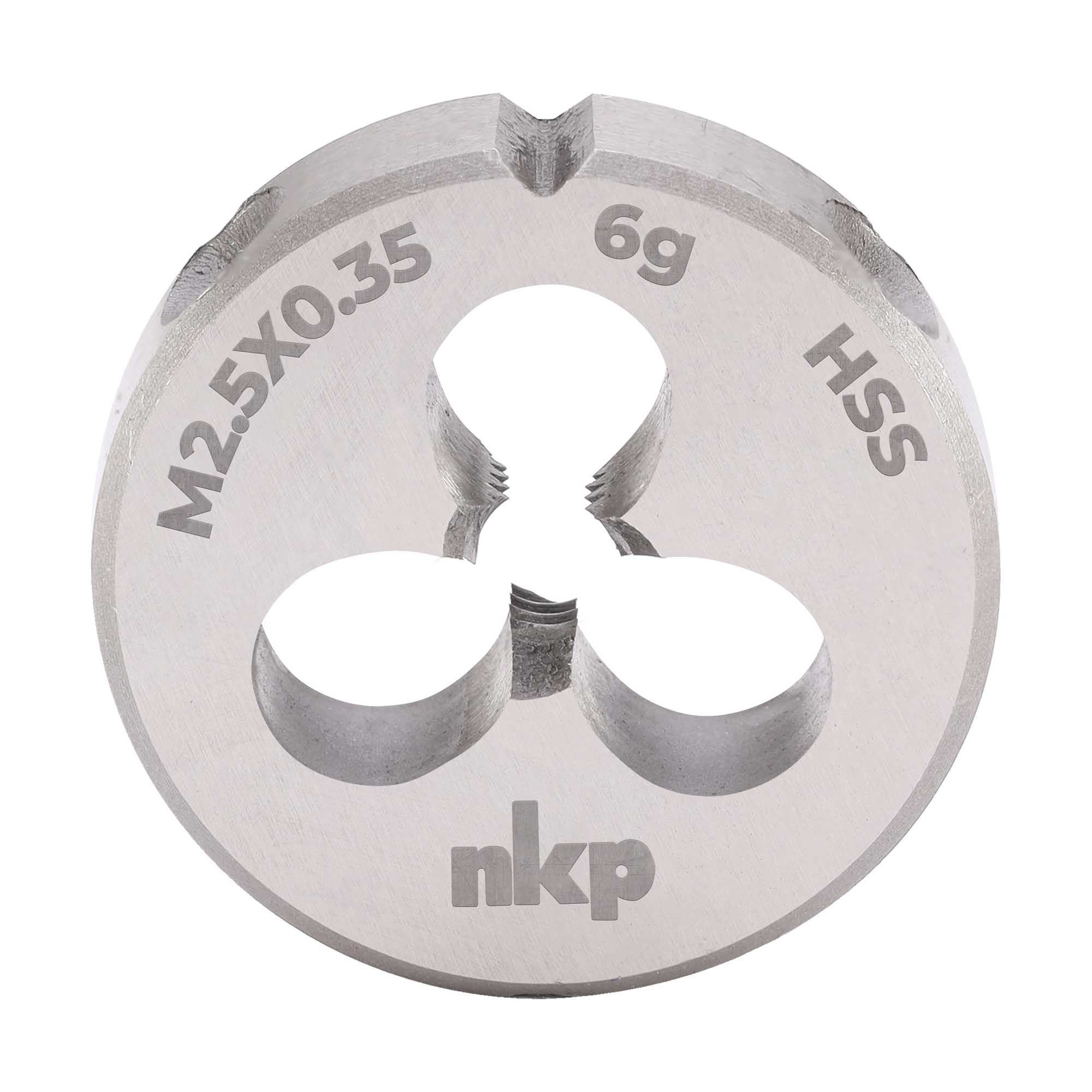 Плашка NKP М2,5х0,35 DINEN22568 HSS 6g 16х5мм 240024N