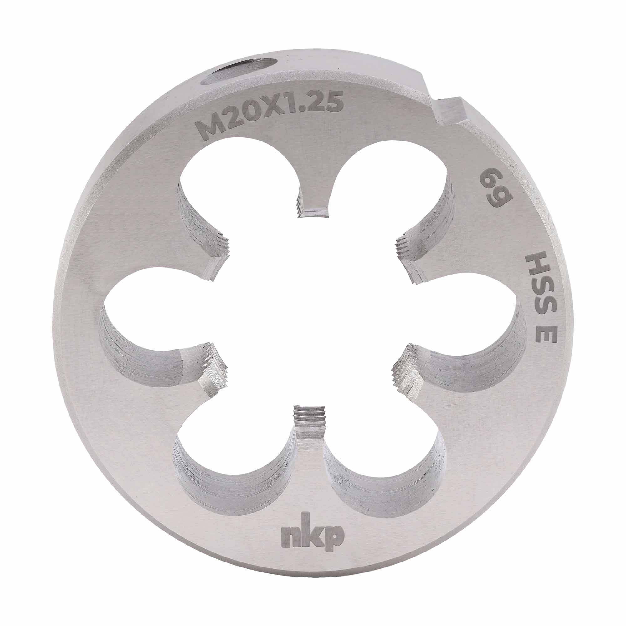 Плашка NKP М20х1,25 DINEN22568 HSSE 6g 45х14мм 290206N