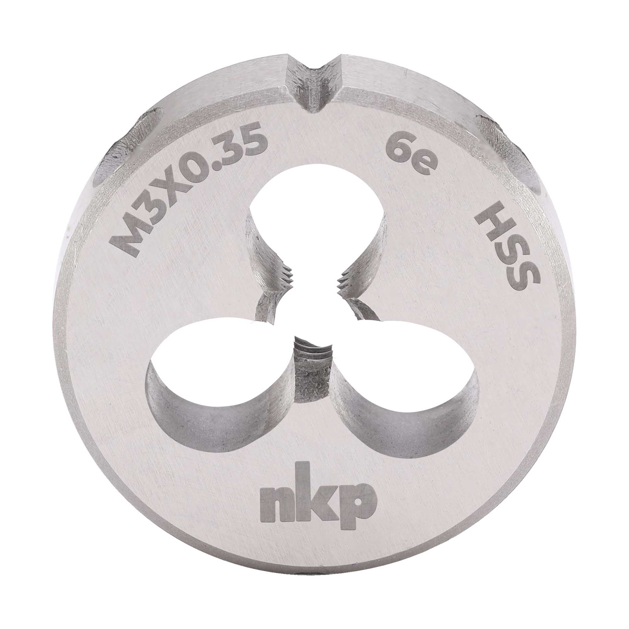 Плашка NKP М3х0,35 DINEN22568 HSS 6e 20х5мм 239031N