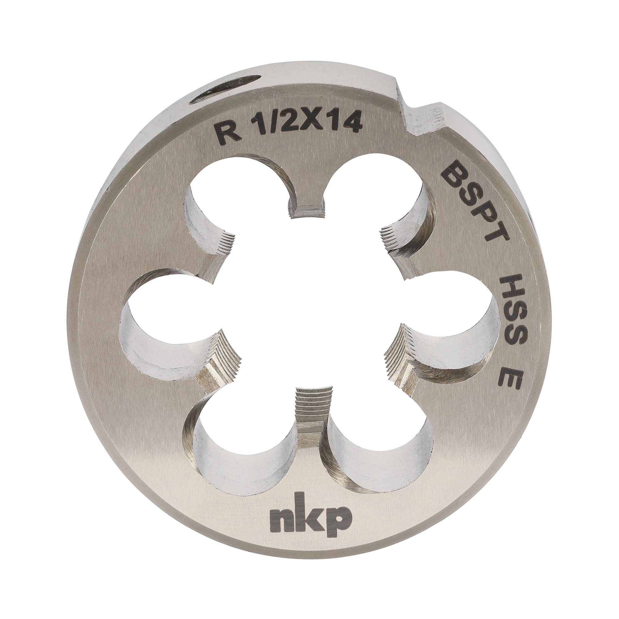 Плашка коническая NKP R 1/2"-14 HSSE DIN EN 24230 45x18мм 121001-N1-3431