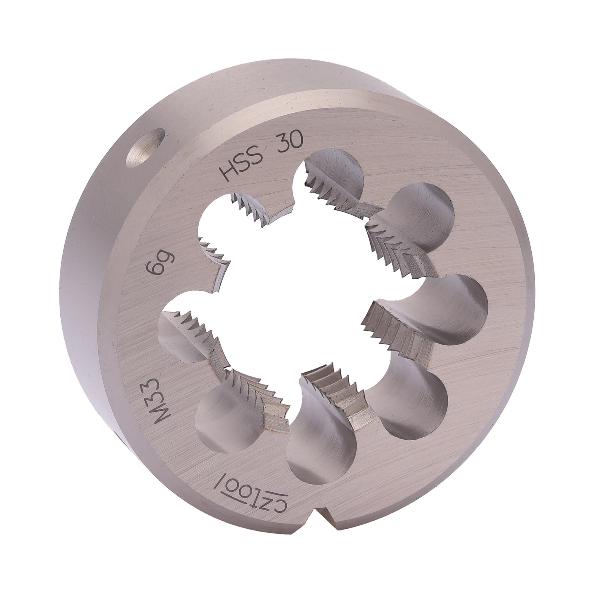 Плашка Bucovice Tools М33х3,5 HSS DIN EN 22568 6g 65х25мм 240330