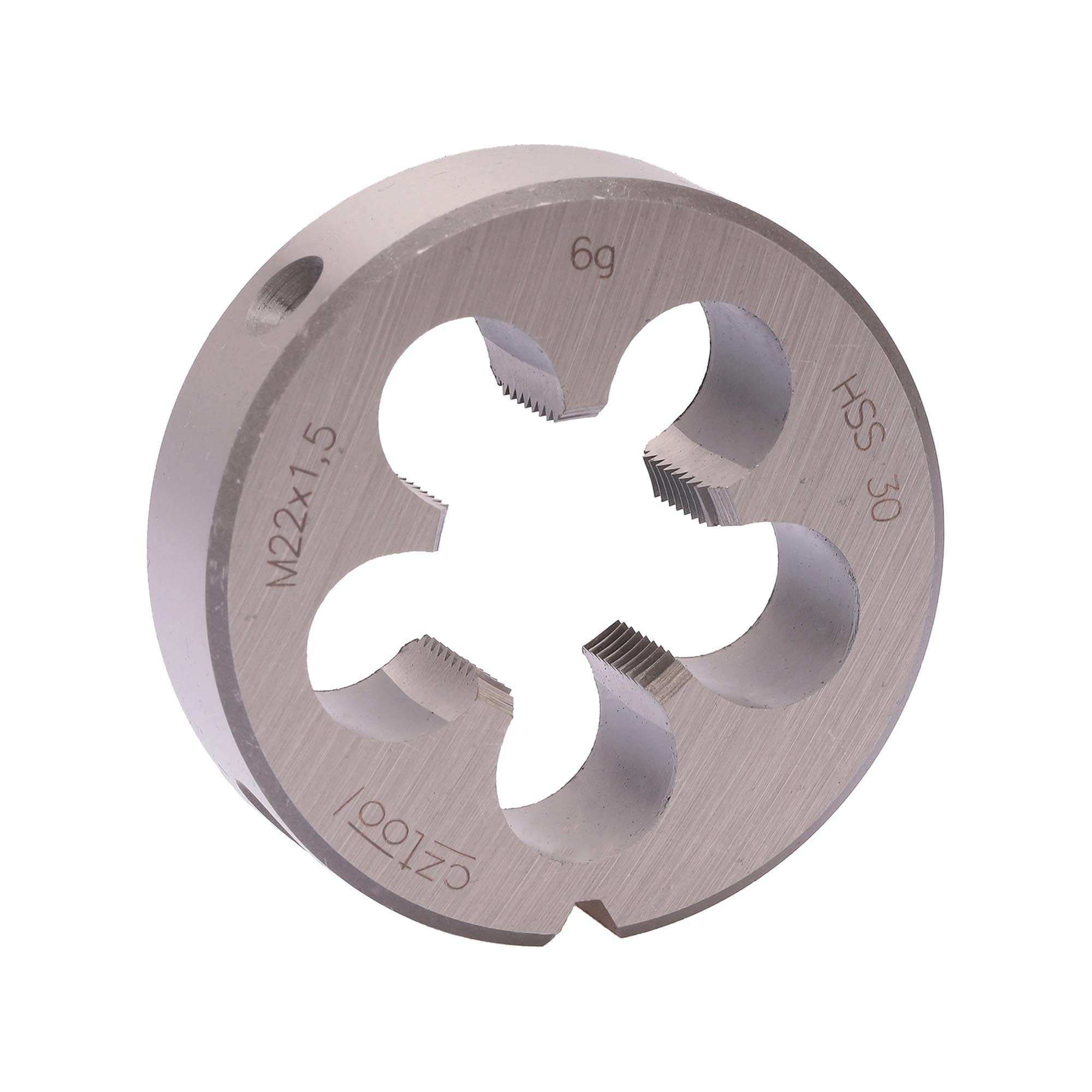 Плашка Bucovice Tools М22х1,5 HSS DIN EN 22568 6g 55х16мм 240222