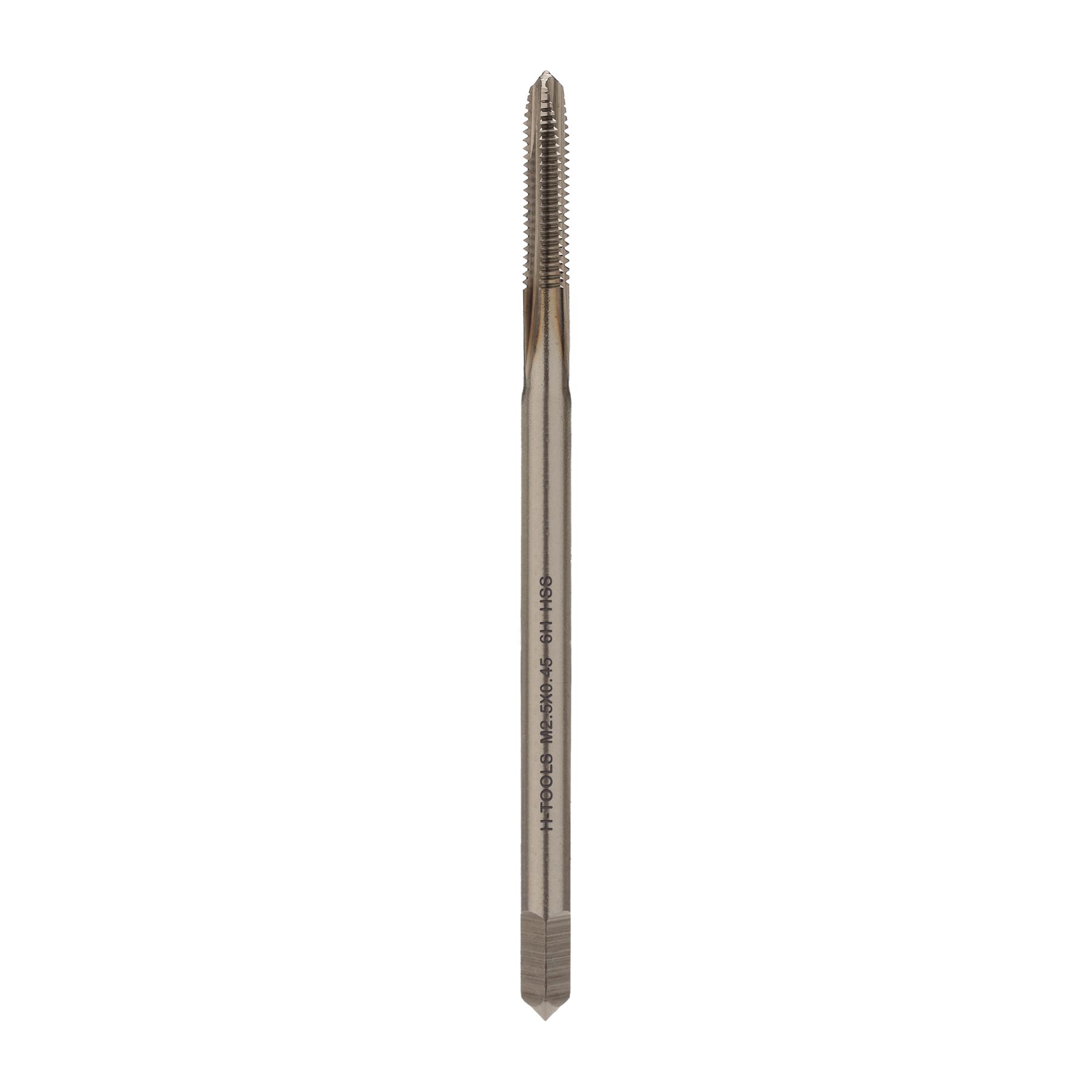 Метчик М 2,5х0,45 (Машинный) DIN371 HSS-G 6h B/4-5P 50мм a=2,1 H-Tools 101100-C2-0025