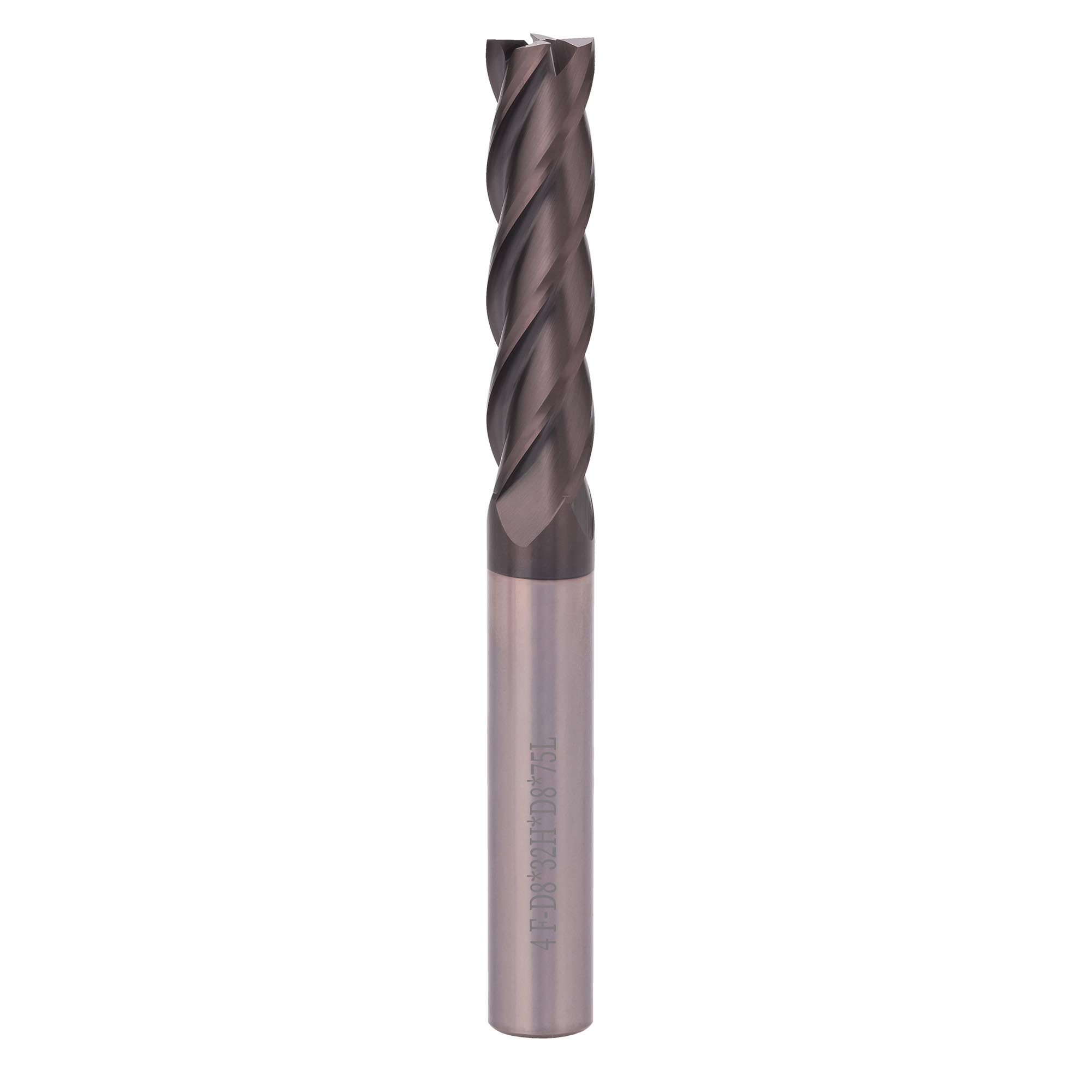 Фреза для нержавеющей стали H-Tools 8,0x75/32мм d08 4z S30 AICrN 6337-080