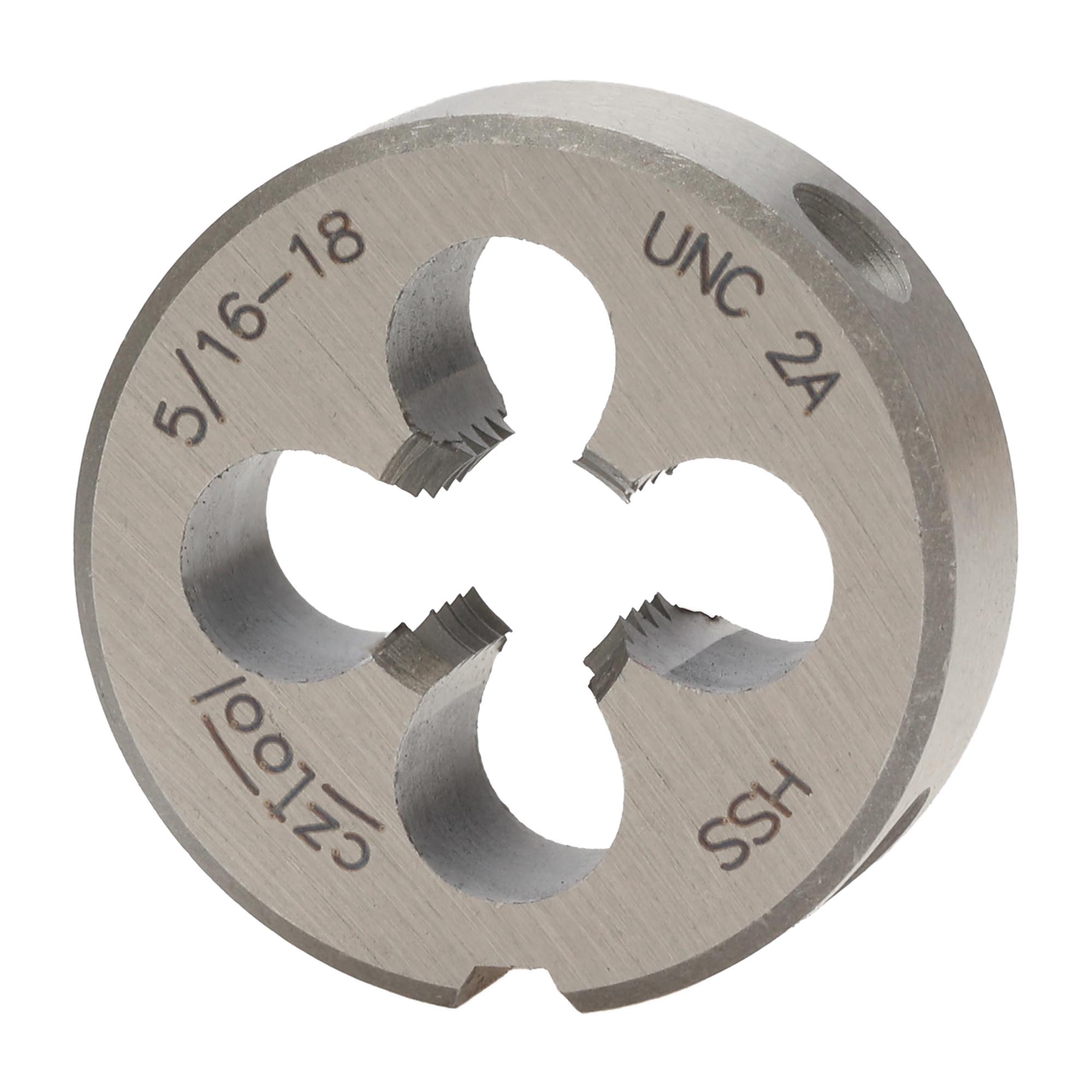 Плашка дюймовая Bucovice Tools UNC 5/16"-18 HSS DIN EN 22568 2A 25x9мм 245516BT