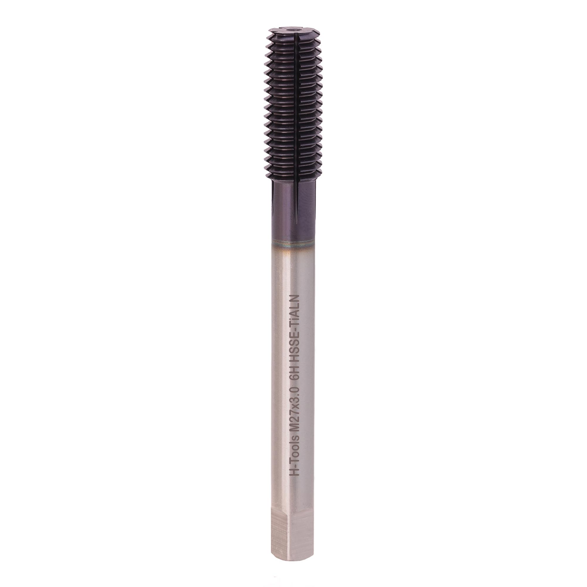 Раскатник для накатки резьбы H-Tools М27х3,0 DIN376 HSSE-TiALN 6h 271270FHT