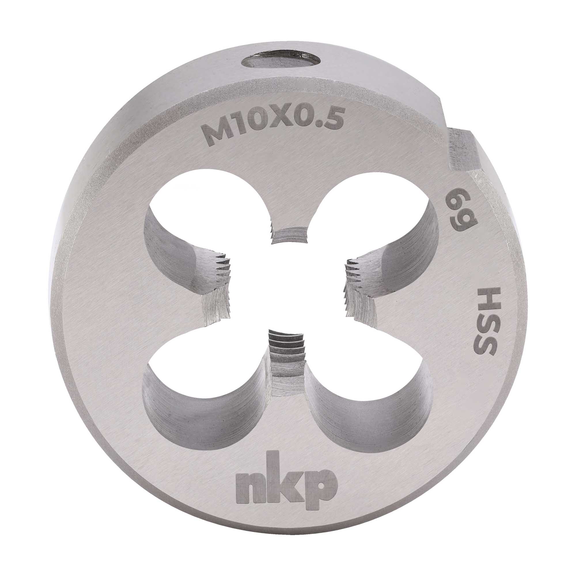 Плашка NKP М10х0,5 DINEN22568 HSS 6g 30х11мм 240104N
