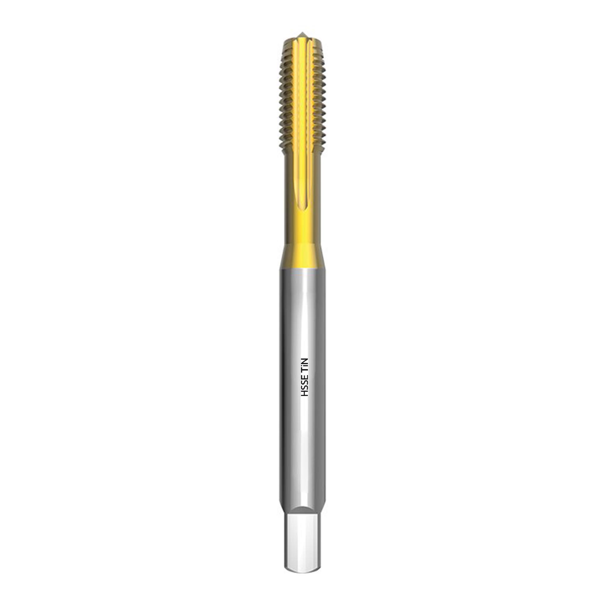 Метчик машинный Bucovice Tools HSSE TiN CSN223012 4h метрическая резьба М3х0,5 165030