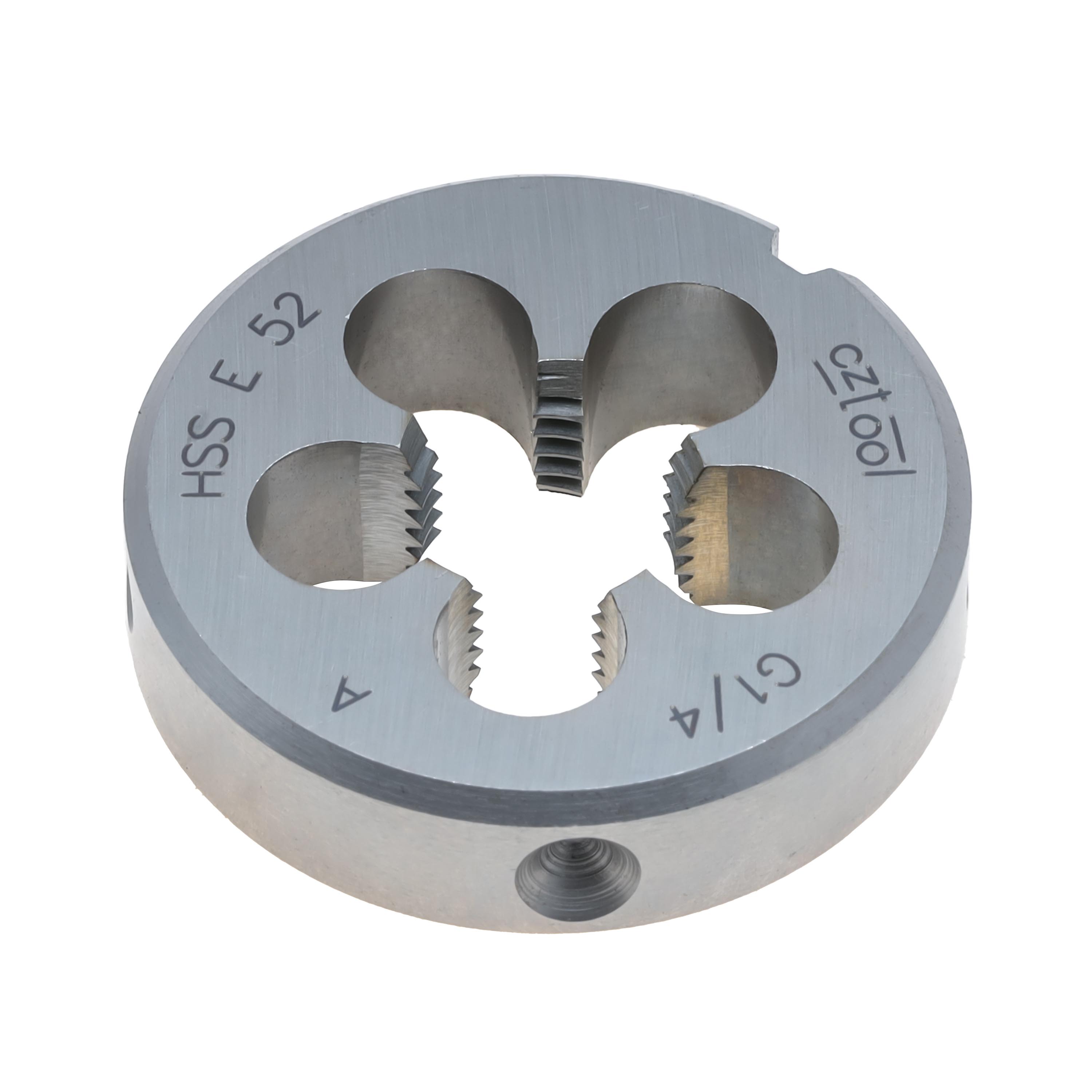 Плашка трубная Bucovice Tools G 1/4"-19 HSSE DIN EN 24231 A 38x10мм 292140