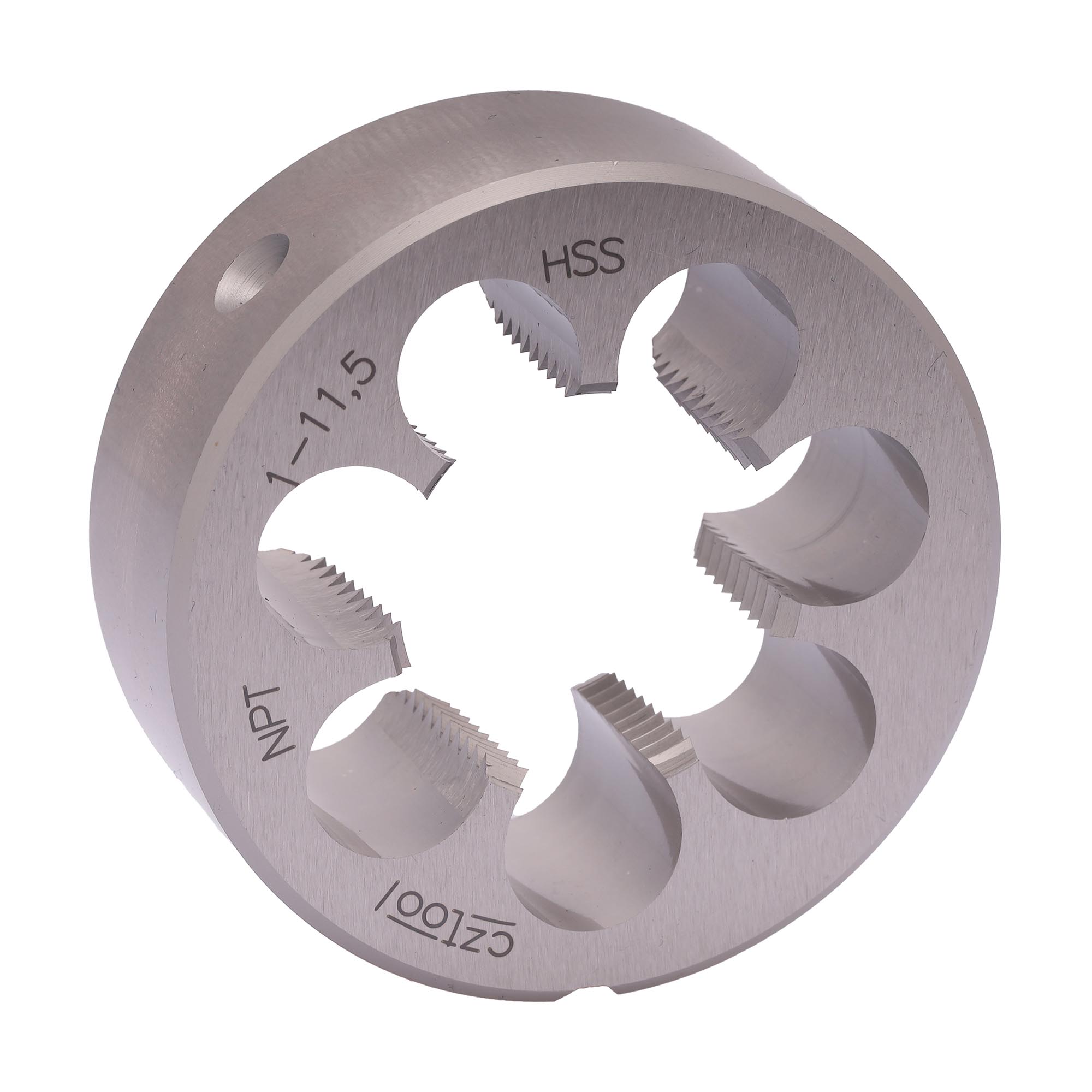 Плашка коническая Bucovice Tools NPT 1,0"-11,5 HSS DIN EN 24230 65x25мм 430100