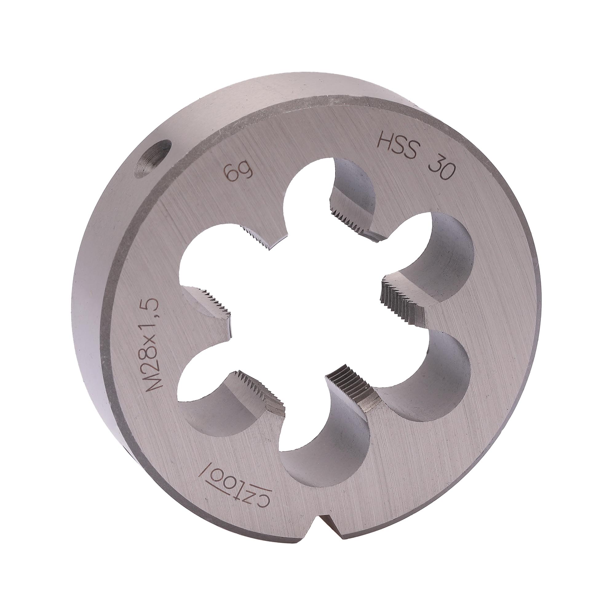 Плашка Bucovice Tools М28х1,5 HSS DIN EN 22568 6g 65х18мм 240282