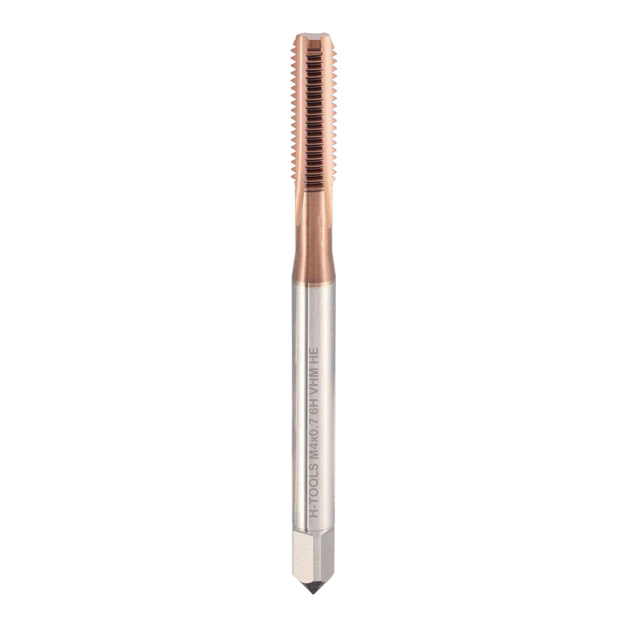 Метчик твердосплавный H-Tools М4х0,7 DIN371 VHM-HE HRC45 125F01-C9-0040