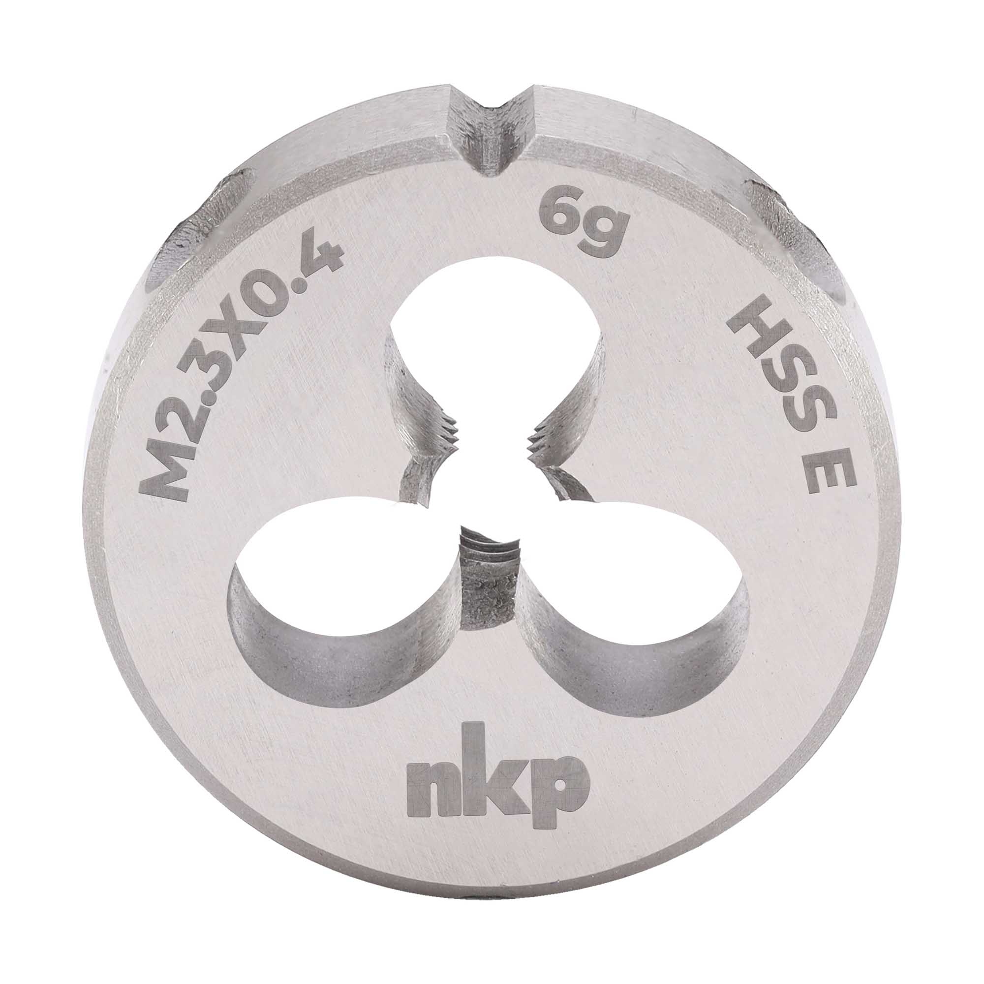 Плашка NKP М2,3х0,4 DINEN22568 HSSE 6g 16х5мм 290023N