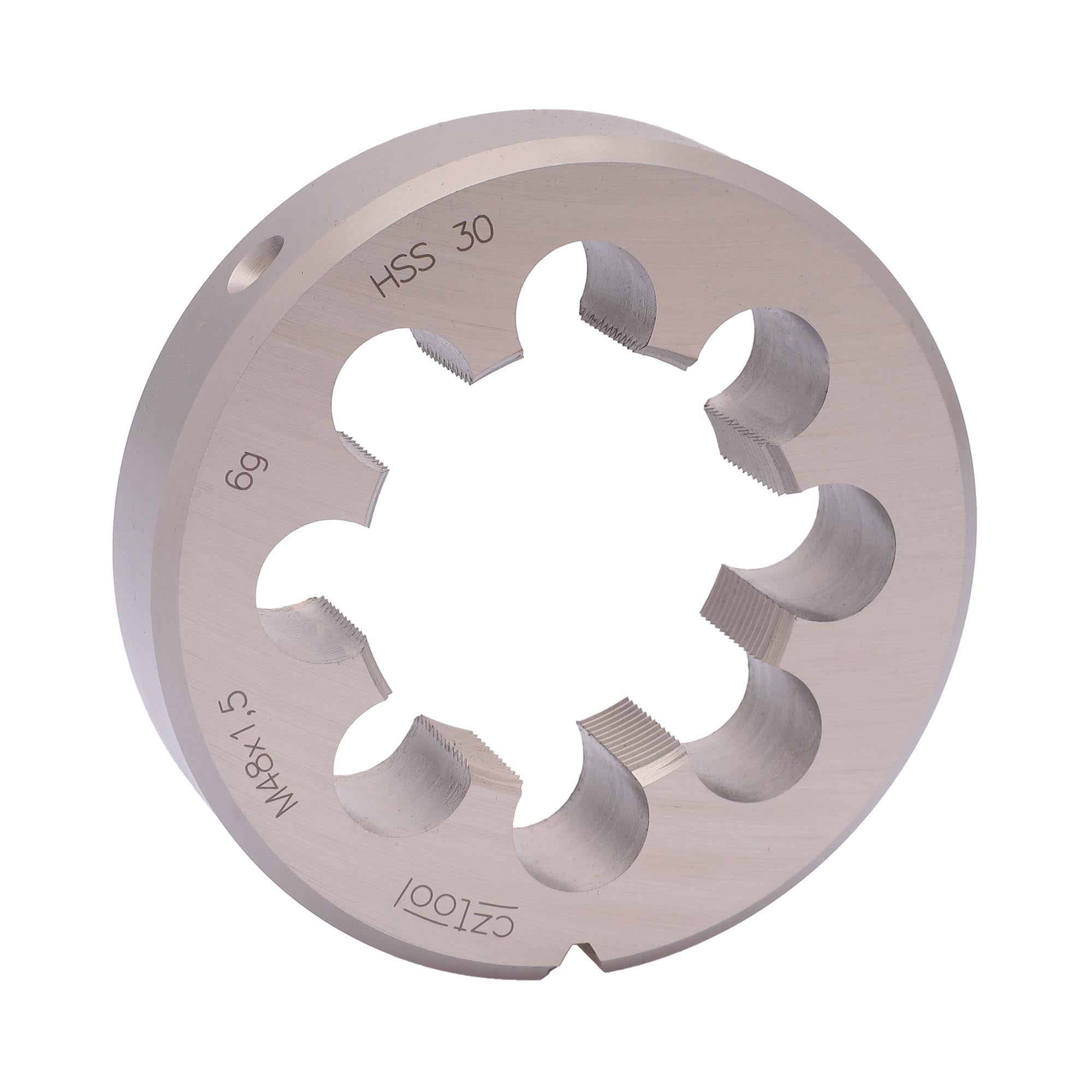 Плашка Bucovice Tools М48х1,5 HSS DIN EN 22568 6g 90х22мм 240483