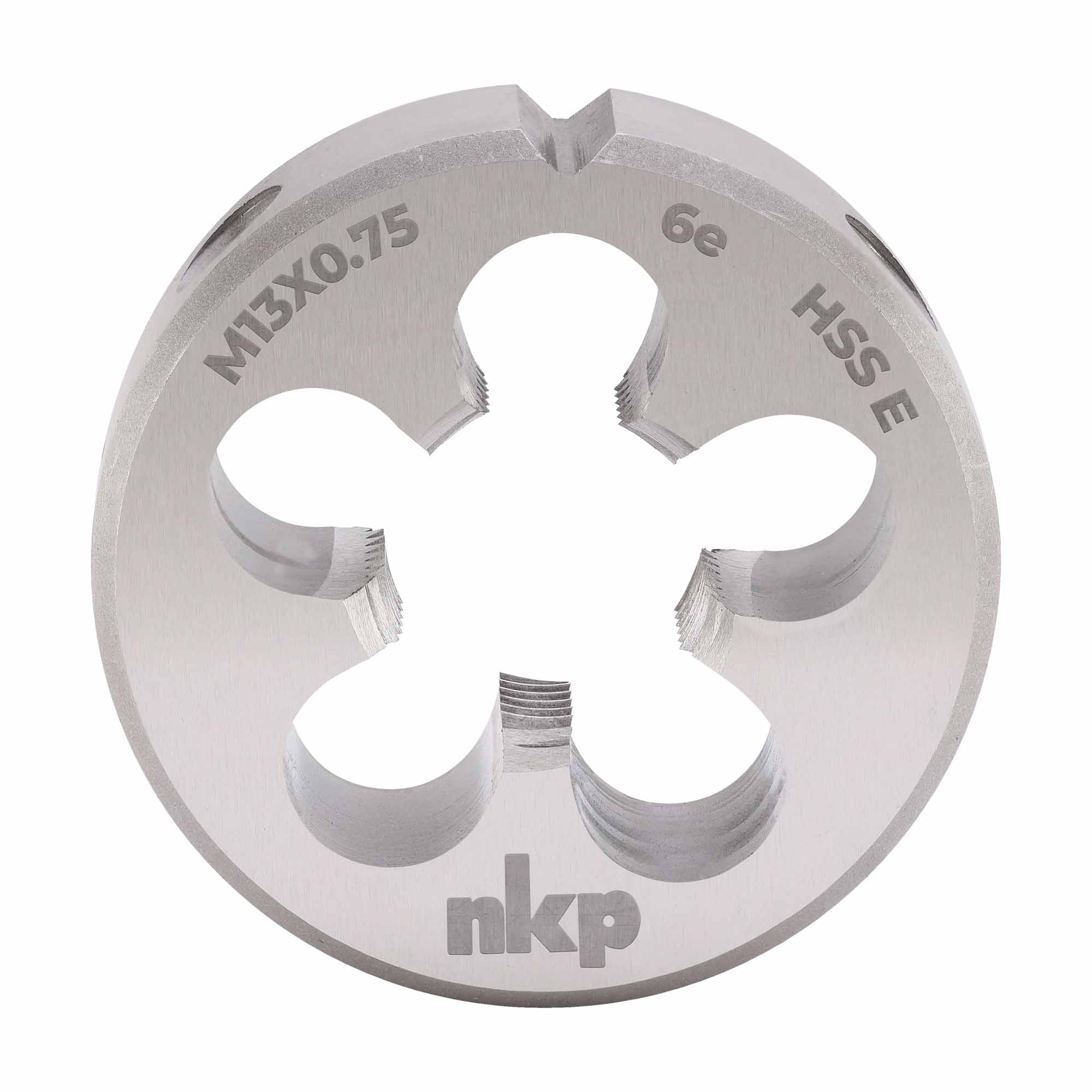 Плашка NKP М13х0,75 DINEN22568 HSSE 6e 38х10мм 289132N
