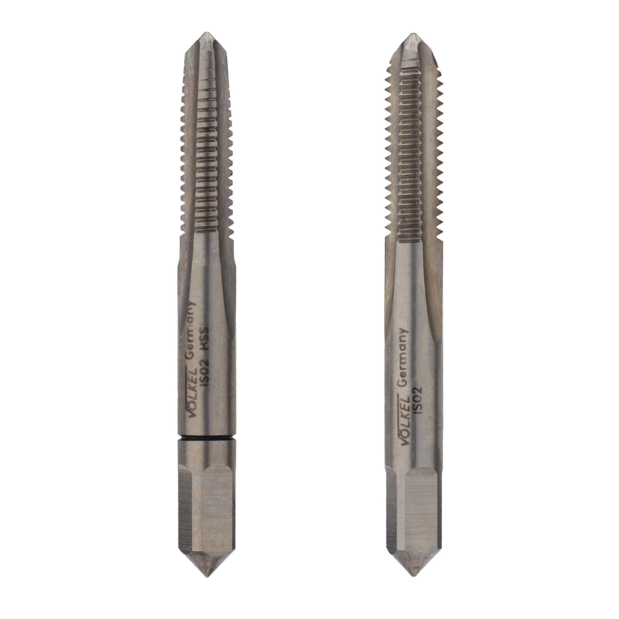 Набор метчиков 2шт Volkel HSS-G DIN352 6h метрическая резьба М4х0,7 27330-2PC