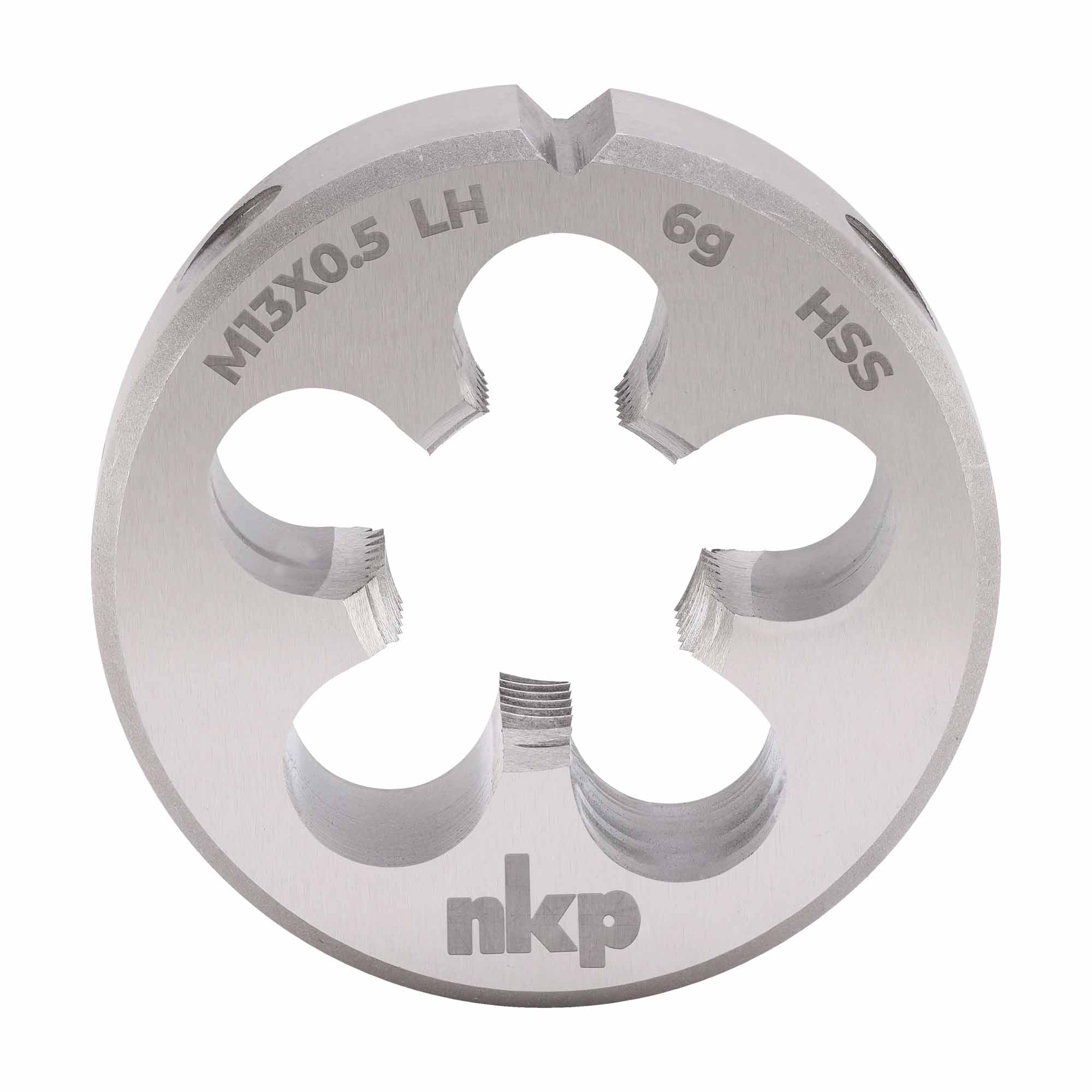 Плашка левая NKP М13х0,5 DINEN22568 HSS 6g 38х10мм 250134N