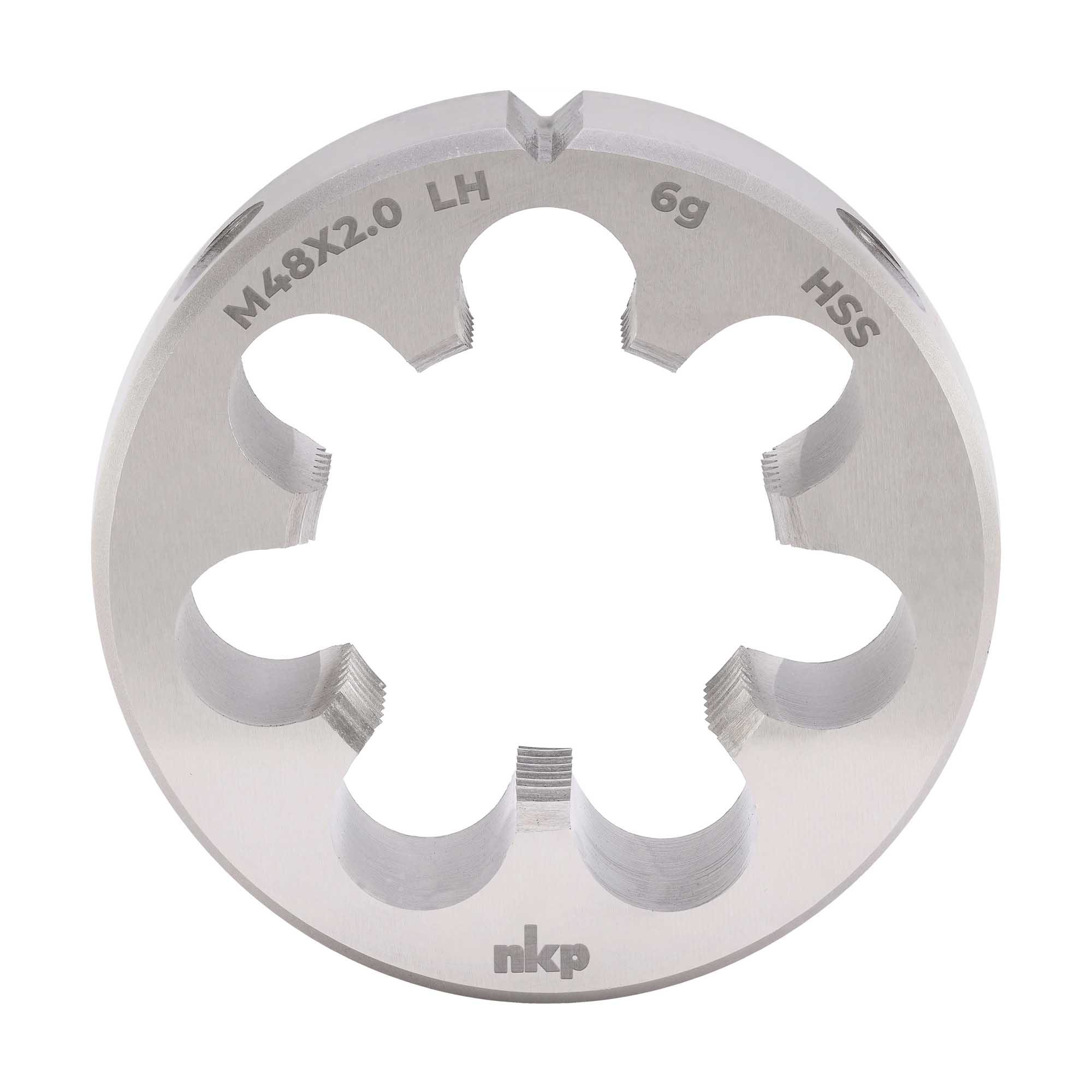 Плашка левая NKP М48х2,0 DINEN22568 HSS 6g 90х22мм 250482N