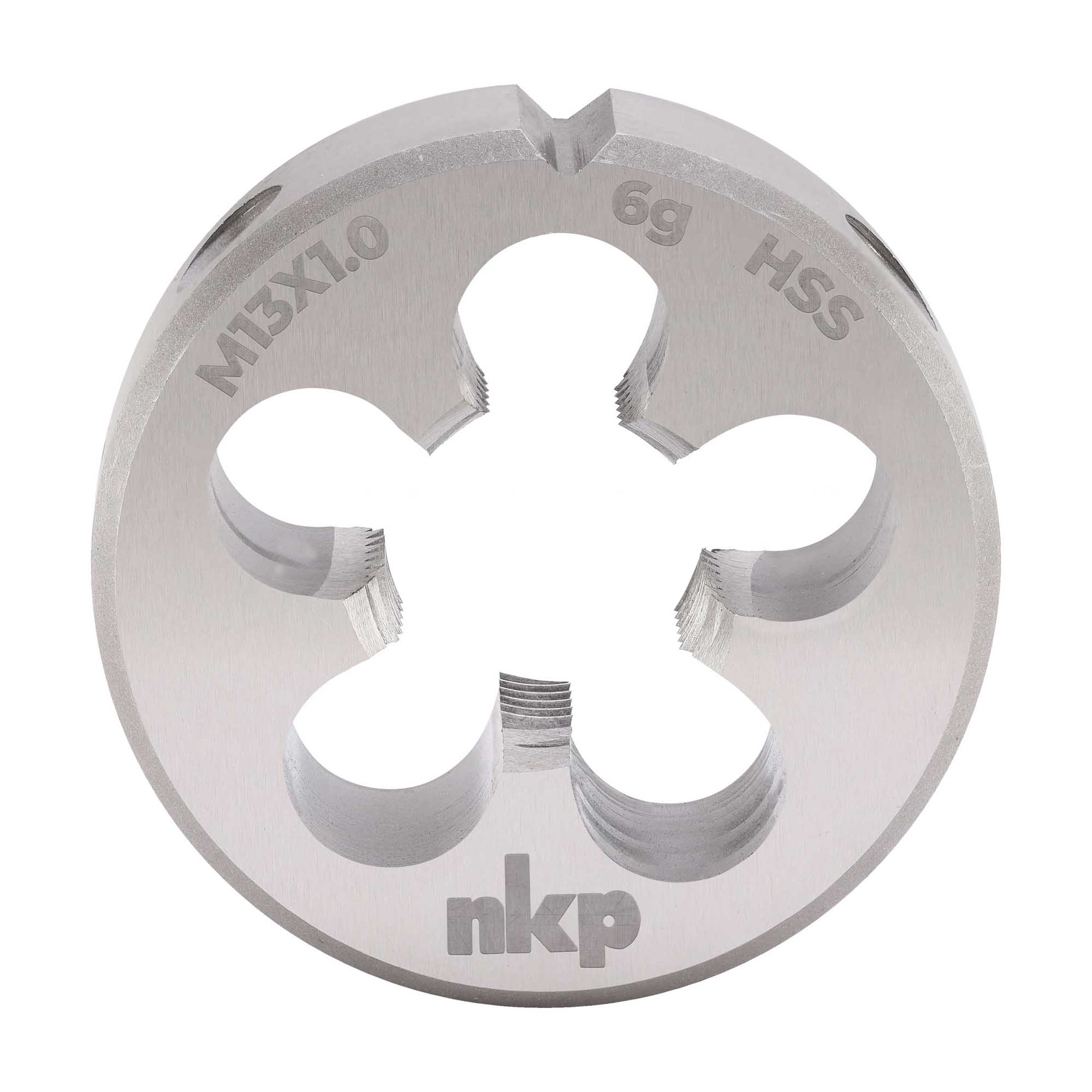 Плашка NKP М13х1,0 DINEN22568 HSS 6g 38х10мм 240131N