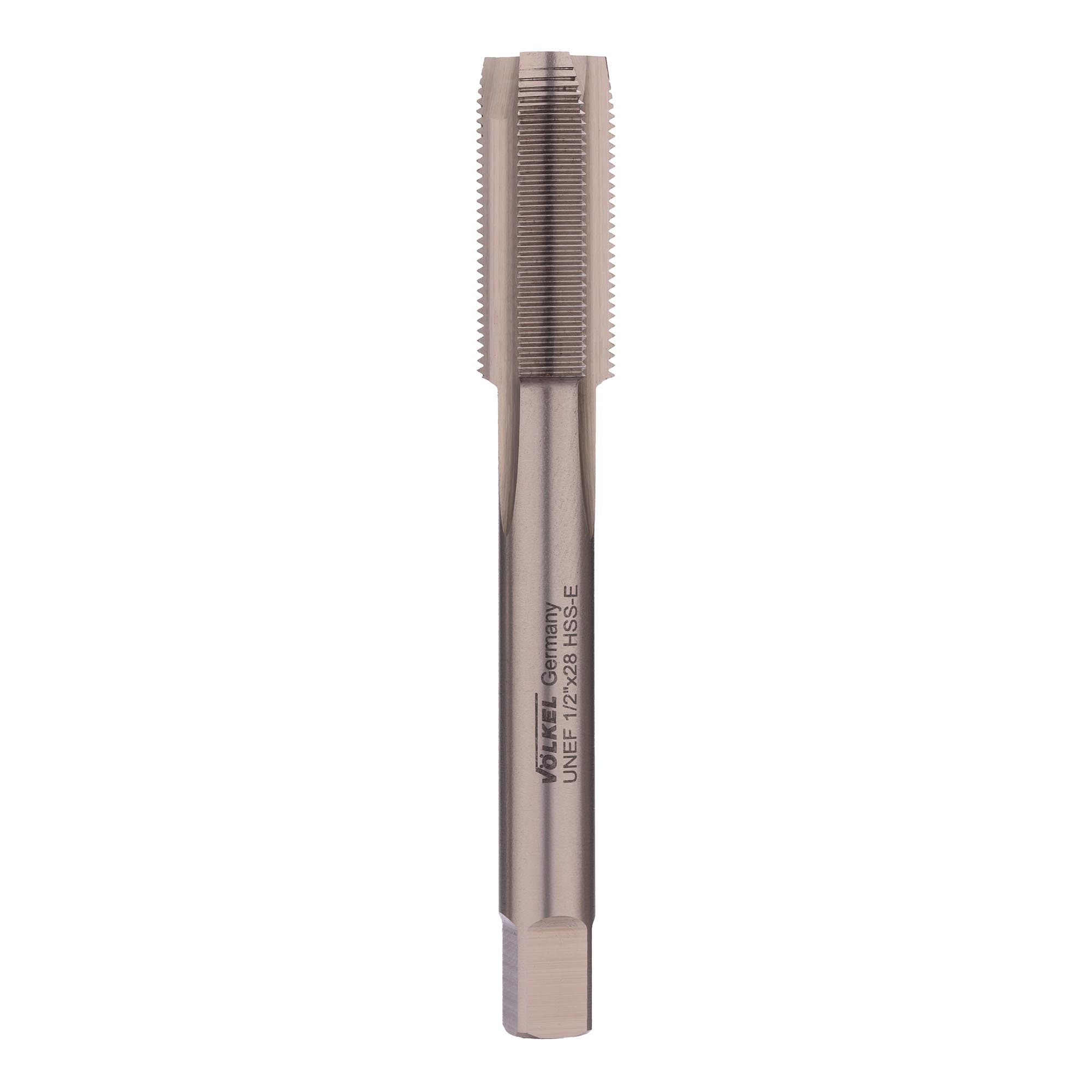 Метчик машинный Volkel HSSE ISO529 2b дюймовая резьба UNEF 1/2"-28 83325