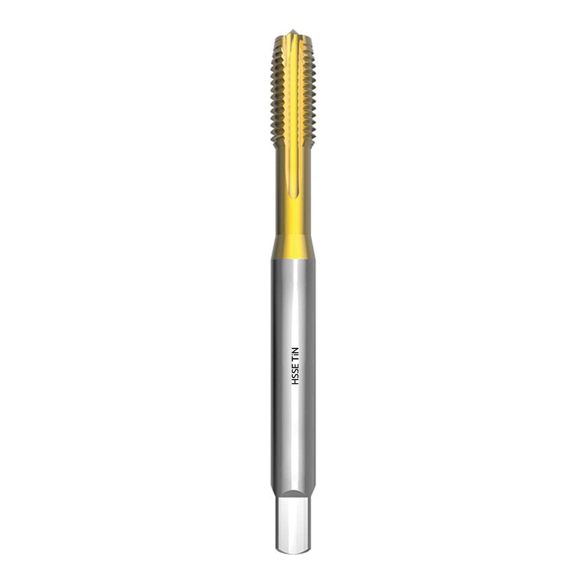 Метчик машинный Bucovice Tools HSSE TiN CSN223012 4h метрическая резьба М3х0,5 166030