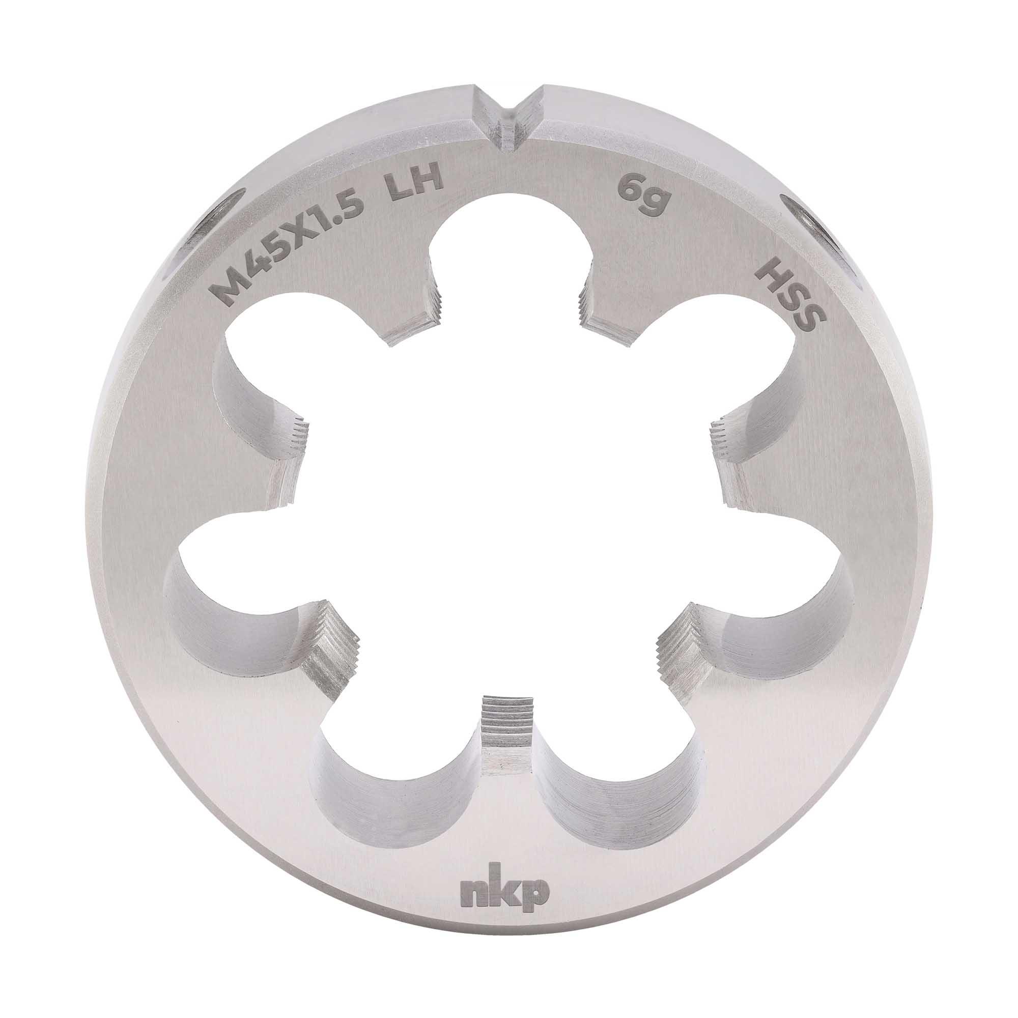 Плашка левая NKP М45х1,5 DINEN22568 HSS 6g 90х22мм 250451N