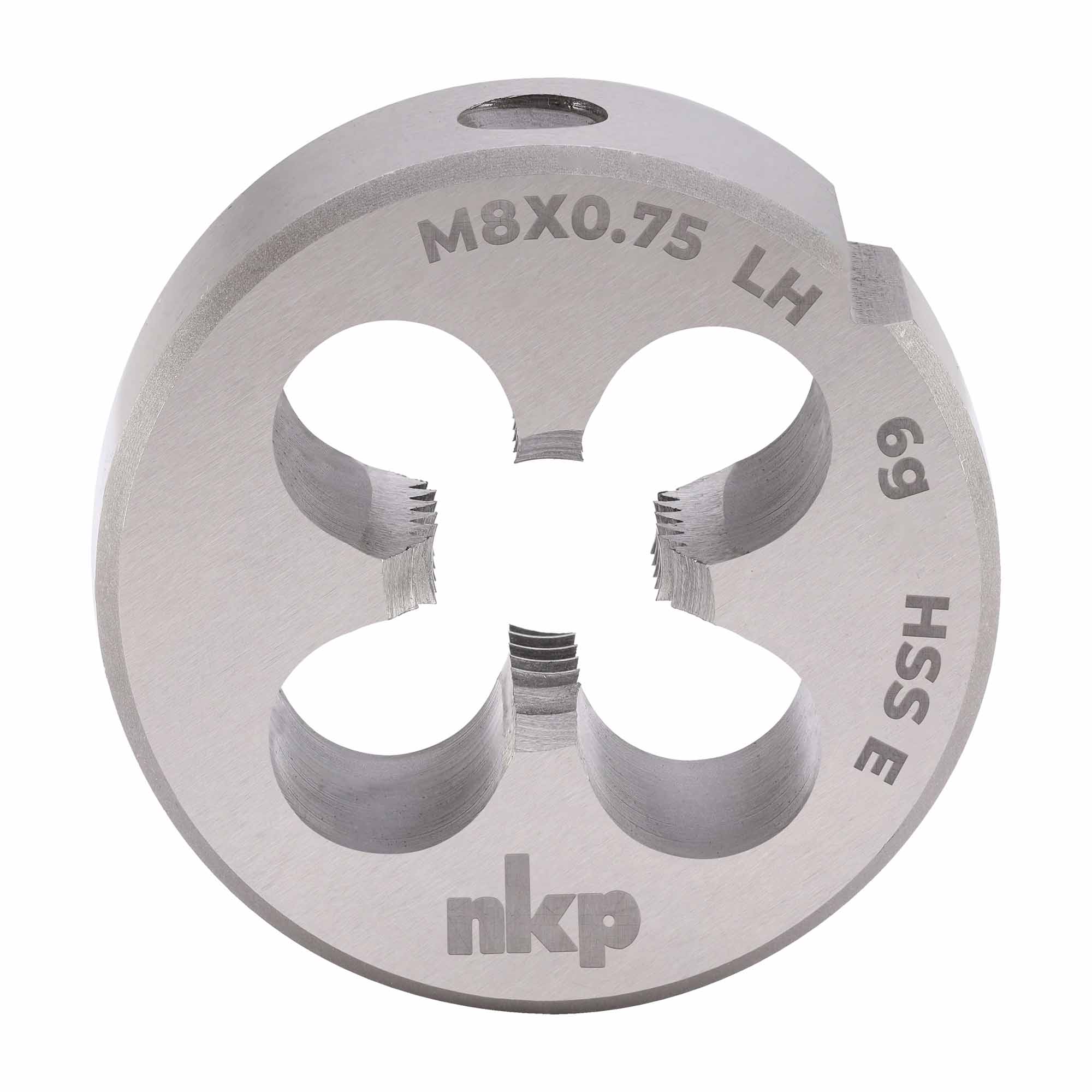 Плашка левая NKP М8х0,75 DINEN22568 HSSE 6g 25х9мм 294082N