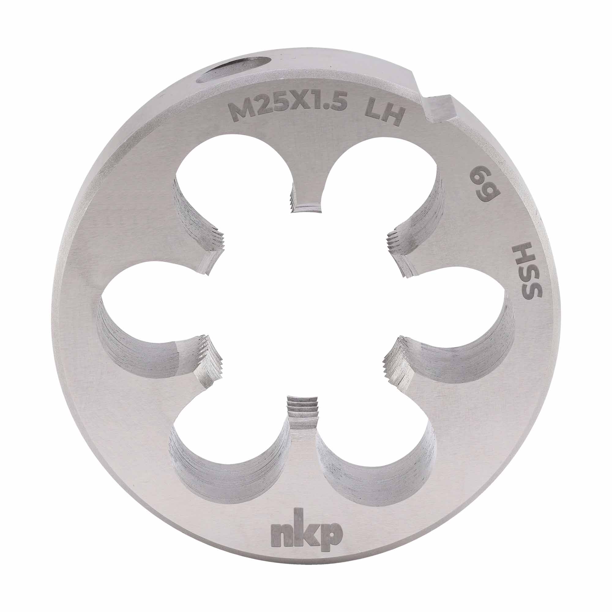 Плашка левая NKP М25х1,5 DINEN22568 HSS 6g 55х16мм 250252N