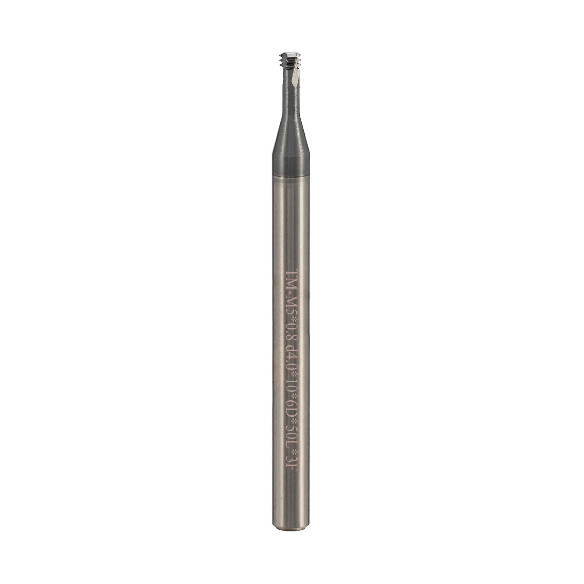 Резьбофреза 3 витковая М 5,0х0,8 52Hrc AlCrN 2xD 3F 60° BSKT BSE008S035