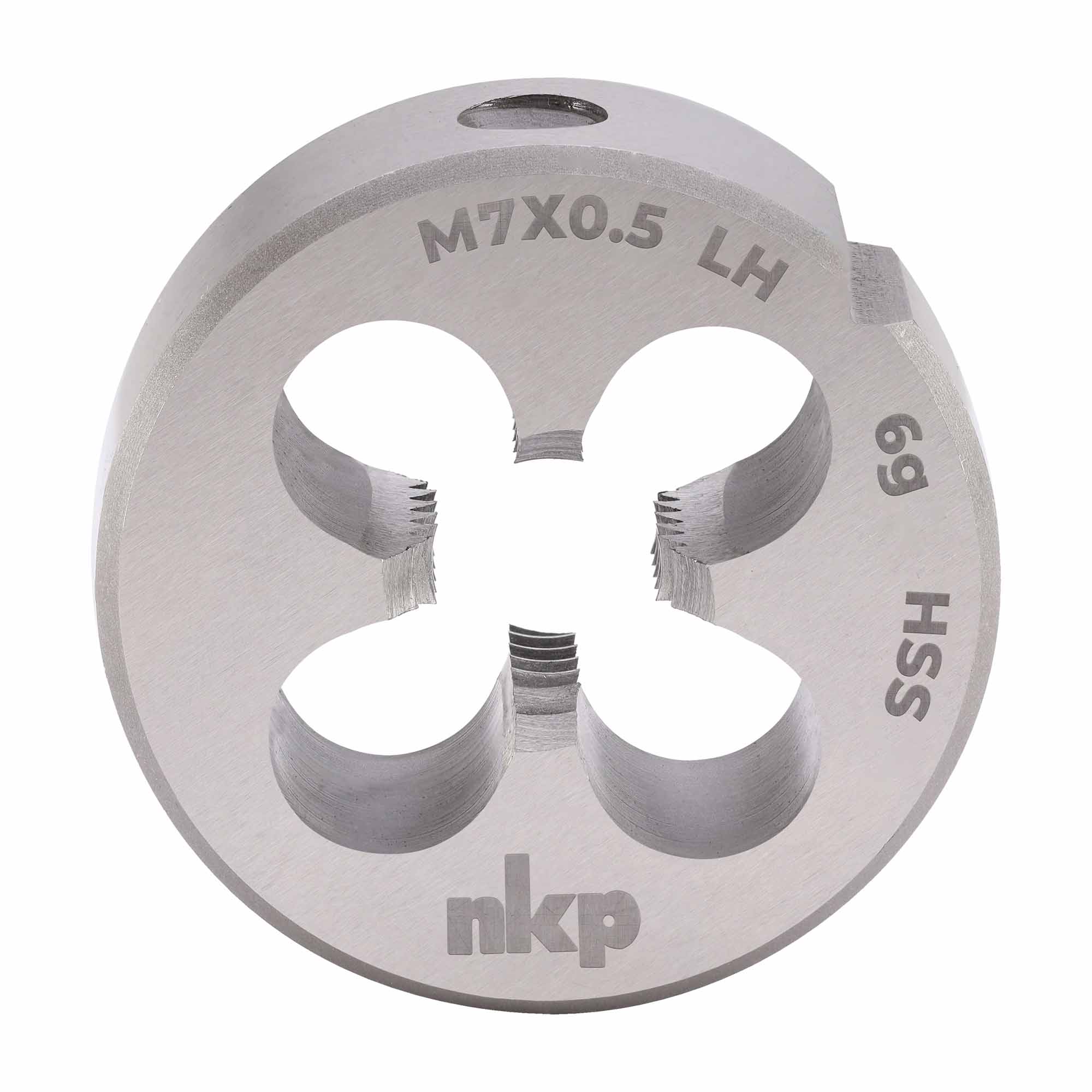 Плашка левая NKP М7х0,5 DINEN22568 HSS 6g 25х9мм 250072N