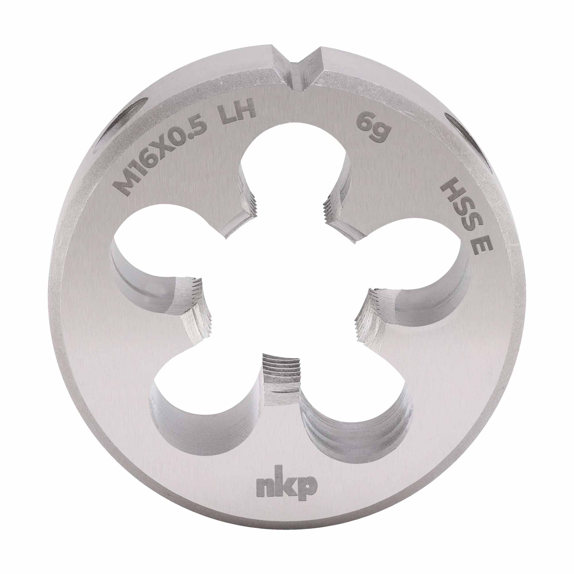 Плашка левая NKP М16х0,5 DINEN22568 HSSE 6g 45х14мм 294165N