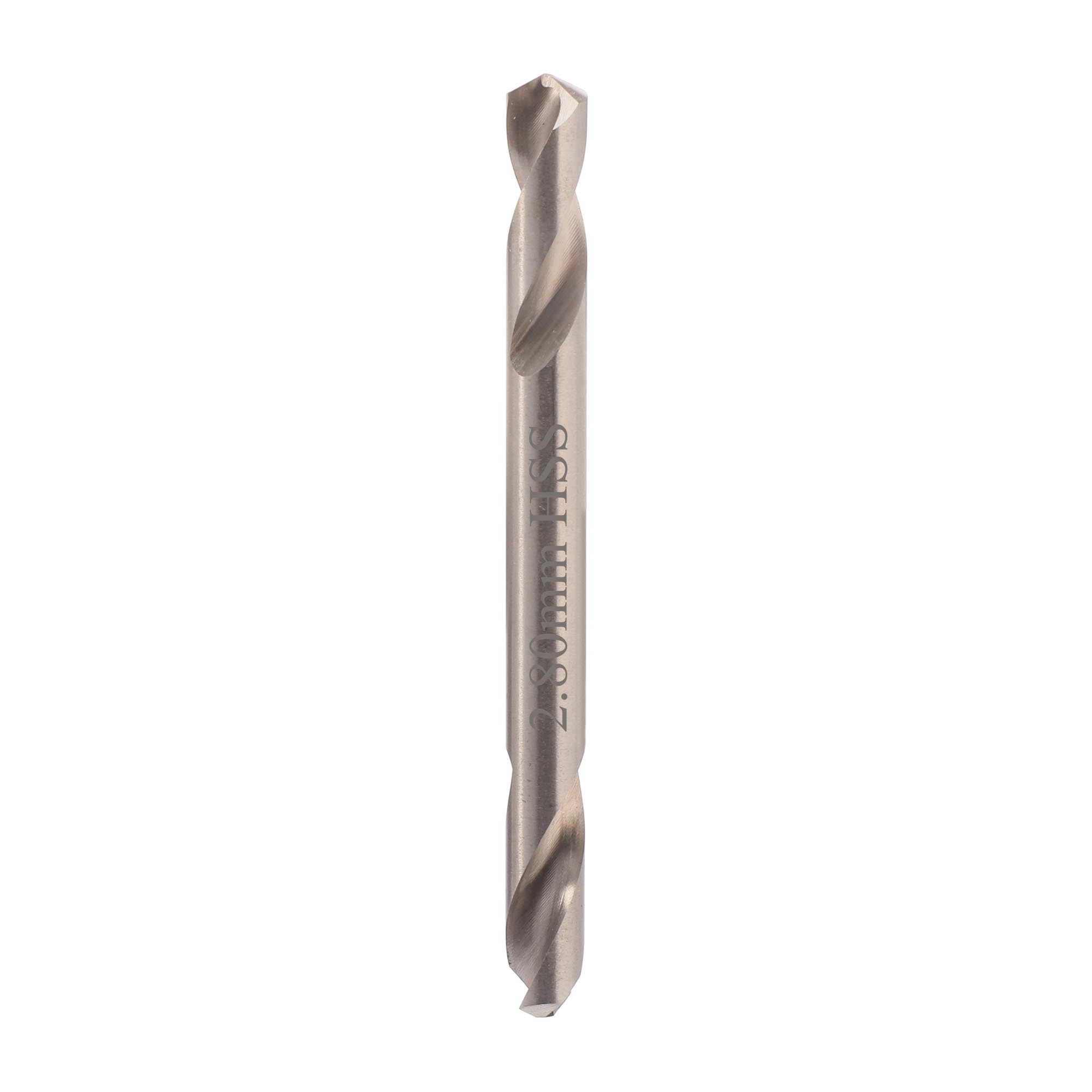 Сверло двухстороннее по металлу Ruko 2,8x46мм DIN1897 HSS-G h8 3xD 130° 252028