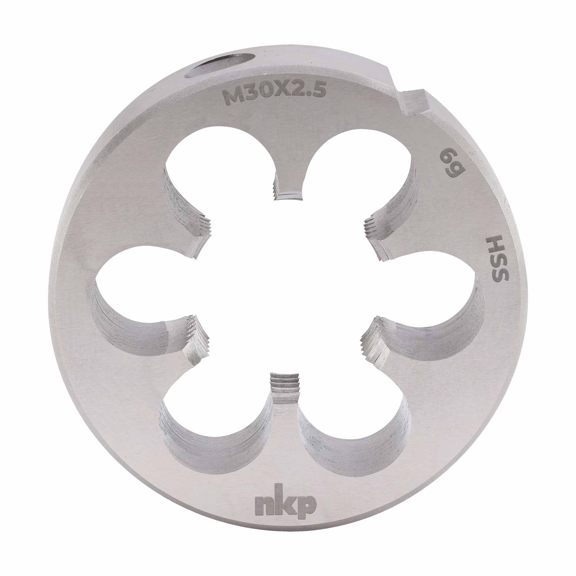 Плашка NKP М30х2,5 DINEN22568 HSS 6g 65х18мм 240306N