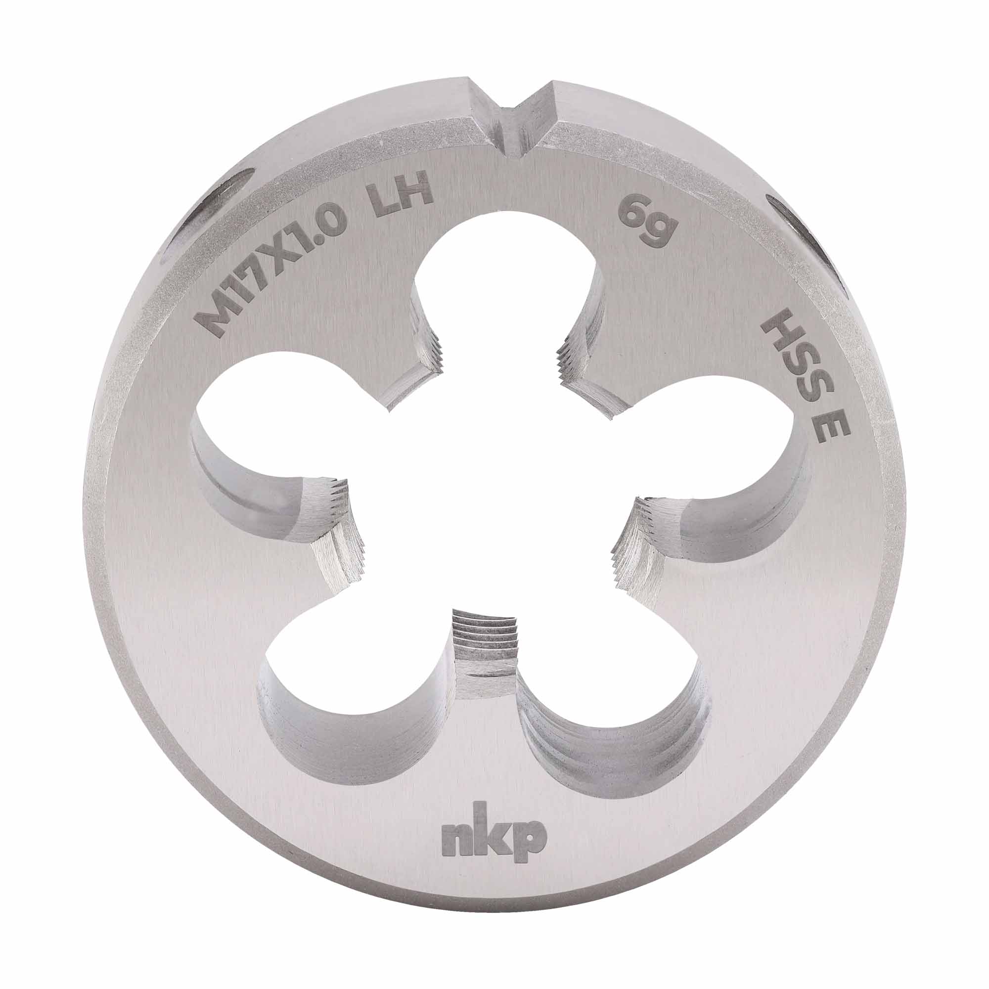 Плашка левая NKP М17х1,0 DINEN22568 HSSE 6g 45х14мм 294171N