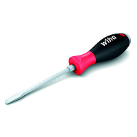 Отвертка SoftFinish SL3,5х0,6х75мм (Ударная) Wiha 530 03223