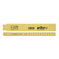 Метр складной 2м х15мм Longlife (Желтый) Wiha 4102000 27058