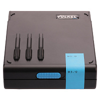 Набор комплектных метчиков Volkel M3-M12 HSSE DIN352 23пр 47055