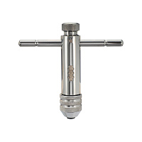 Метчикодержатель с трещоткой и уровнем H-Tools M5-M12 100мм 00612130 