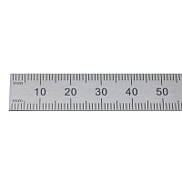 Линейка Kinex K-met 300х13х0,5мм Шкала 1,0мм 1017