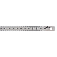 Линейка Kinex K-met 300х13х0,5мм Шкала 1,0мм 1017
