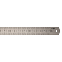 Линейка Kinex K-met 1000х38х2,0мм Шкала 1,0мм 1024