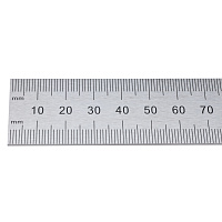 Линейка Kinex K-met 1000х38х2,0мм Шкала 1,0мм 1024