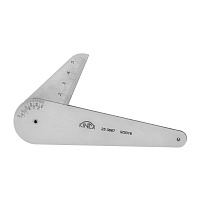 Шаблон для заточки сверл 40-140° Kinex 1121
